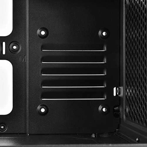 SilverStone SST-PS16B Precision Mini Tower Micro ATX kompiuterio dėklas, tylus, juodas
