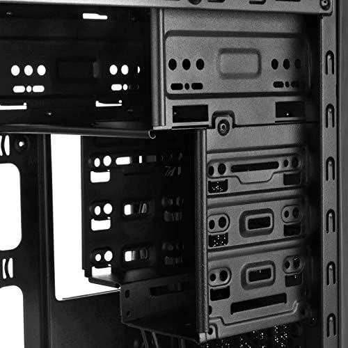 SilverStone SST-PS16B Precision Mini Tower Micro ATX kompiuterio dėklas, tylus, juodas