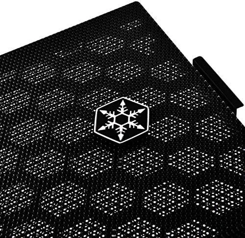 SilverStone SST-PS16B Precision Mini Tower Micro ATX kompiuterio dėklas, tylus, juodas