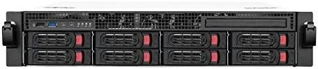 SilverStone RM21–308 Rackmount Serverio dėklas, 2U, Micro–ATX – juoda