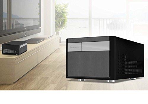 PC korpusas Silverstone Cube SST-SG11B Sugo Micro ATX, juodas