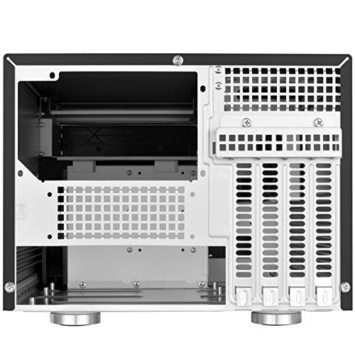 PC korpusas Silverstone Cube SST-SG11B Sugo Micro ATX, juodas