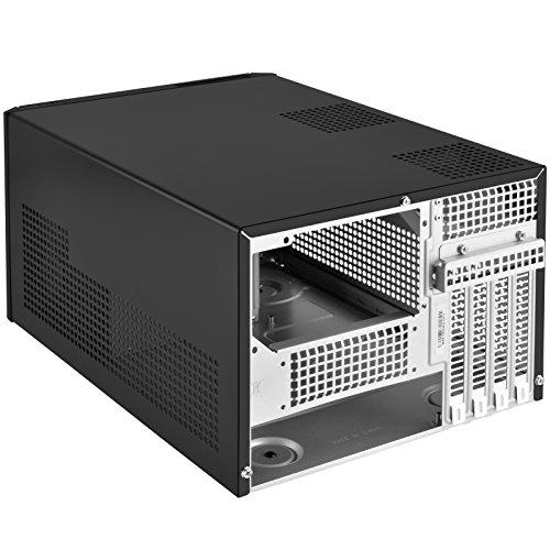 PC korpusas Silverstone Cube SST-SG11B Sugo Micro ATX, juodas
