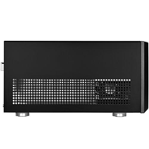 PC korpusas Silverstone Cube SST-SG11B Sugo Micro ATX, juodas