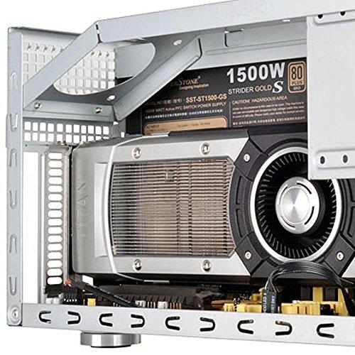 PC korpusas Silverstone Cube SST-SG11B Sugo Micro ATX, juodas