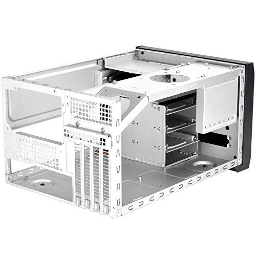 PC korpusas Silverstone Cube SST-SG12B Sugo Micro ATX, juodas