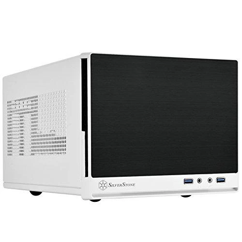 PC korpusas Silverstone Compact Cube SST-SG13WB-Q Sugo Mini-ITX, juodai baltas