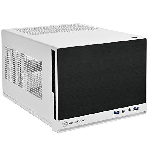 PC korpusas Silverstone Compact Cube SST-SG13WB-Q Sugo Mini-ITX, juodai baltas