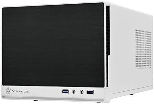 PC korpusas Silverstone Compact Cube SST-SG13WB-Q Sugo Mini-ITX, juodai baltas