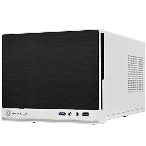 PC korpusas Silverstone Compact Cube SST-SG13WB-Q Sugo Mini-ITX, juodai baltas