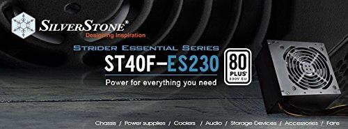 Silverstone ATX PSU SST-ST40F-ES230, 400W 80 Plus, mažas triukšmas 120mm