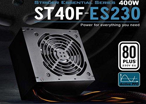Silverstone ATX PSU SST-ST40F-ES230, 400W 80 Plus, mažas triukšmas 120mm