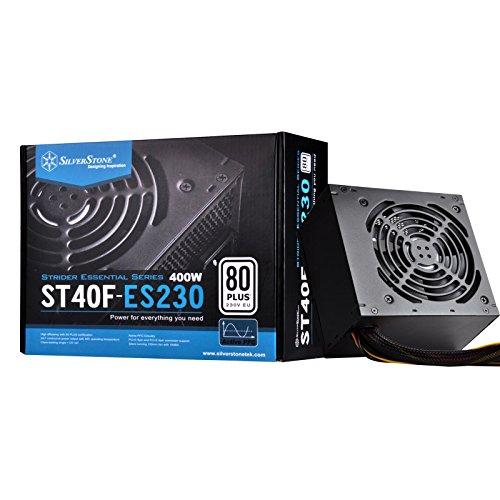 Silverstone ATX PSU SST-ST40F-ES230, 400W 80 Plus, mažas triukšmas 120mm