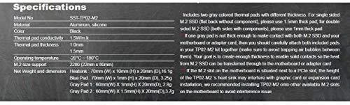 „SilverStone SST-TP02-M2“, M.2 pasyvus aušintuvas, aliuminio