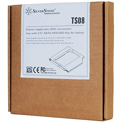 SilverStone optinė saugykla TS08 2.5", SATA