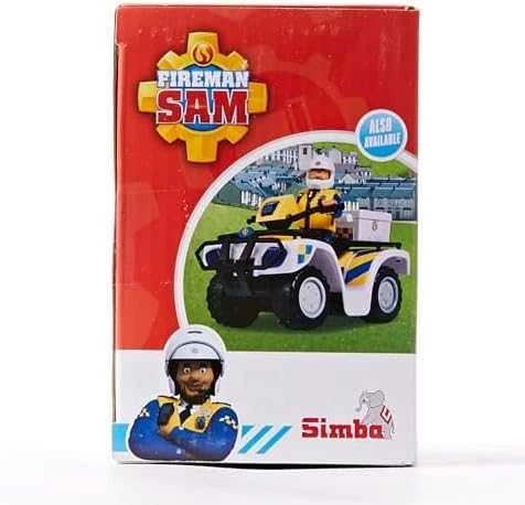 Pats „Simba“ ugniagesys yra policijos variklis su Malcolmo + AKC figūra