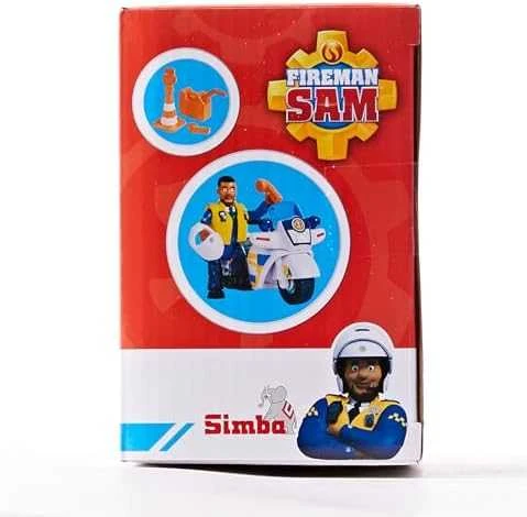 Pats „Simba“ ugniagesys yra policijos variklis su Malcolmo + AKC figūra