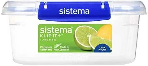Sistema sistema Frischhaltedose KLIP IT PLUS 1 l blau