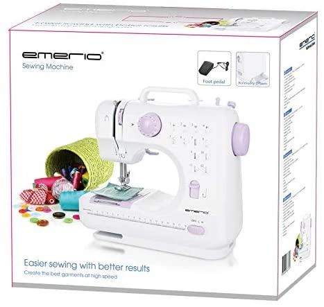 EMO Emerio SEW-121820 siuvimo mašina Pusiau automatinė siuvimo mašina Elektrinis