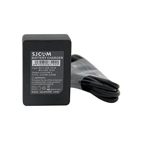 SJCAM dvigubas įkroviklis, skirtas SJ4000 / SJ5000 / M10 (R-RA-ŁAD-SJ4-5-M10)