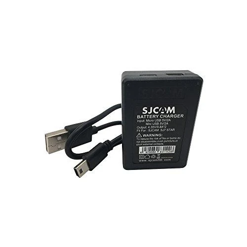 Įkroviklis SJCAM fotoaparatui SJCAM kroviklis dvigubas akumuliatorius SJCAM SJ7