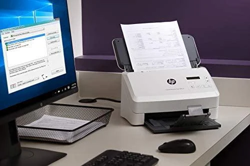 Hewlett Packard (HP) Skeneris HP Scanjet Enterprise Flow 5000 s5 lapų tiekimo skaitytuvas