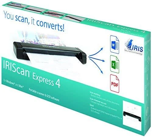 Skeneris Skaitytuvas, tiekiamas dokumentams IRIS Express 4 458510 (A4, USB, USB kabelis)