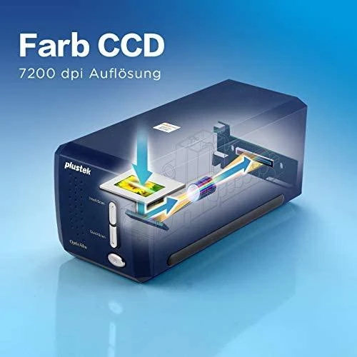 Skeneris Filmų skaitytuvas Plustek OpticFilm PLUS-OF-8100 (USB)
