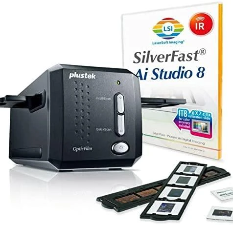 Skeneris Skaner Plustek OpticFilm 8200-AI CCD (PLUSOF8200IAI)