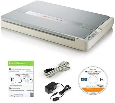 Skeneris Plokščiasis skaitytuvas Plustek OpticFilm PLUS-OS-1180 (A3, USB)