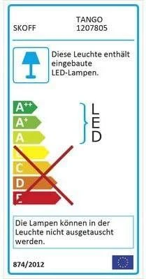 Laiptinė SKOFF Tango LED inox (ML- TAN- K- 1- PL- 00- 01)