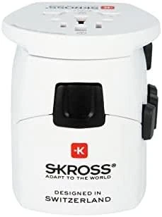 Skross PRO World adapteris su jungčių konfigūracija