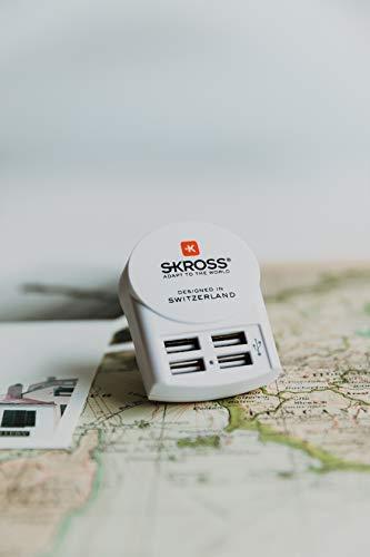 SKROSS sieninis USB įkroviklis 4x A tipo