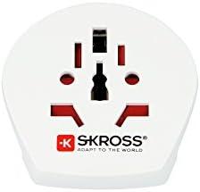 „Skross“ kelioninis adapteris „Combo world Great Britain“ – išvestis, tipas JK kištukas (1.500231-E)
