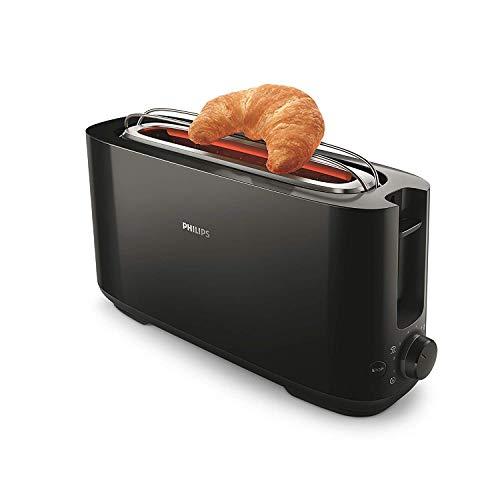 Philips Daily Collection HD2581/90 skrudintuvas 2 griežinėliai Juoda 830 W