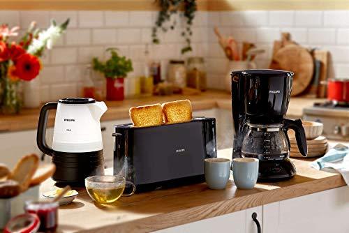 Philips Daily Collection HD2581/90 skrudintuvas 2 griežinėliai Juoda 830 W