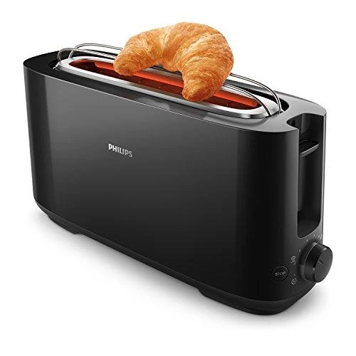 Philips Daily Collection HD2590/90 skrudintuvas 1 griežinėliai Juoda 1030 W