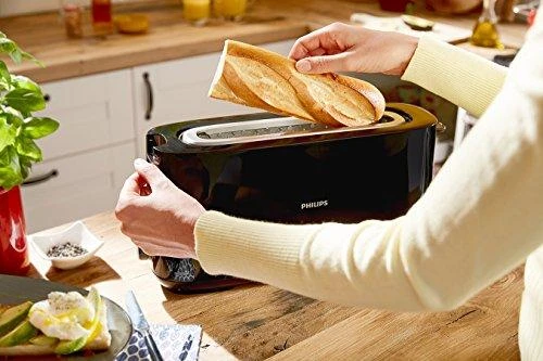 Philips Daily Collection HD2590/90 skrudintuvas 1 griežinėliai Juoda 1030 W