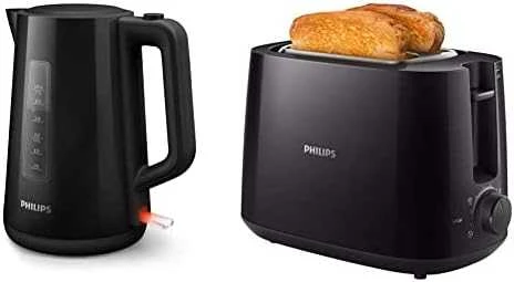 Philips Series 3000 Virdulys – 1,7 litro, šeimai skirtas dydis, juodas (HD9318/20)