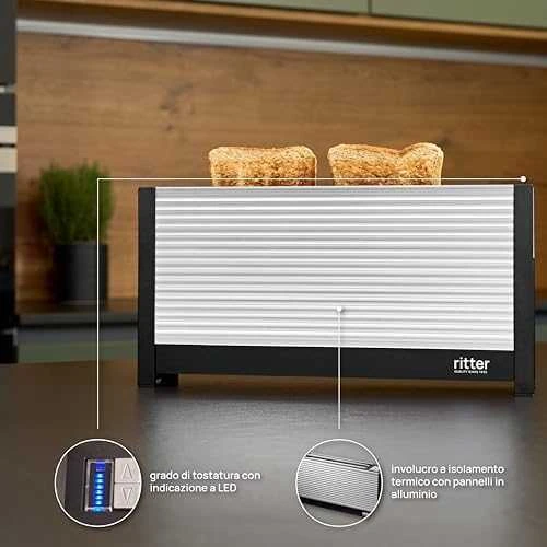 Skrudintuvas RTT Ritter Volcano 3 2 griežinėliai 950 W Aliuminis