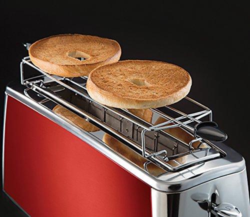 Skrudintuvas Russell Hobbs Luna Solar Raudona Long Slot (23250-56)