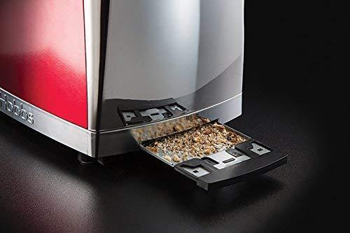 Skrudintuvas Russell Hobbs Luna Solar Raudona Long Slot (23250-56)