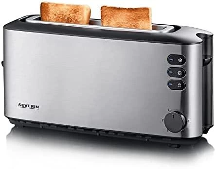 Severin AT 2515 automatinis skrudintuvas (Nerūdijančio plieno/Juodas)