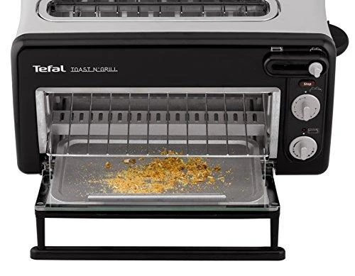 Tefal TL 6008 skrudintuvas 2 griežinėliai Aliuminis, Juoda 1300 W