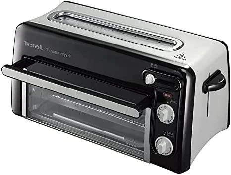 Tefal TL 6008 skrudintuvas 2 griežinėliai Aliuminis, Juoda 1300 W