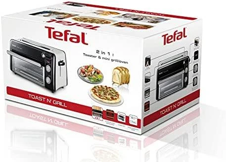 Tefal TL 6008 skrudintuvas 2 griežinėliai Aliuminis, Juoda 1300 W