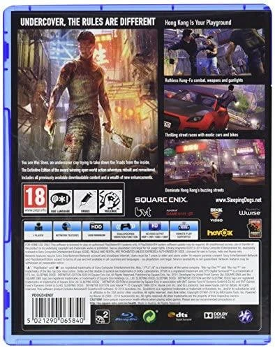 Sony „Square Enix Sleeping Dogs“: galutinis PS4 leidimas