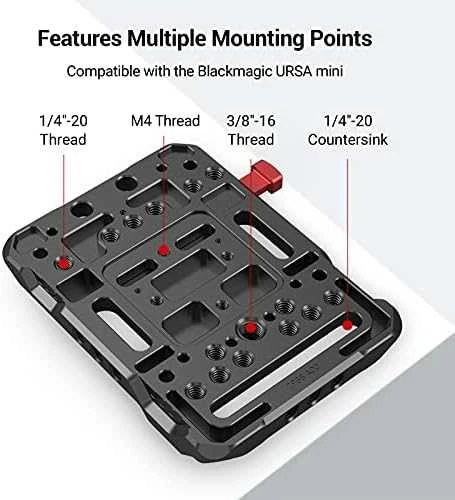 SMALLRIG 2991 BATTERY PLATE V-MOUNT W ADJ ARM
