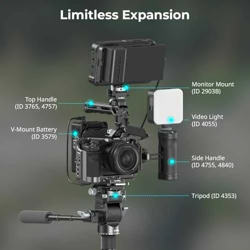 SmallRig 5198 HawkLock Quick Release Cage Kit for Sony A 7C II / 7CR