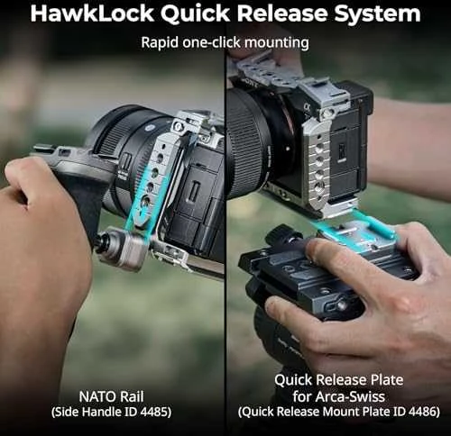 SmallRig 5198 HawkLock Quick Release Cage Kit for Sony A 7C II / 7CR